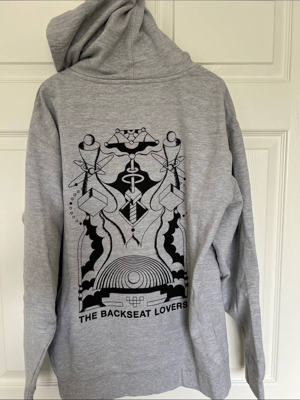 Gray Hooded Sweatshirt